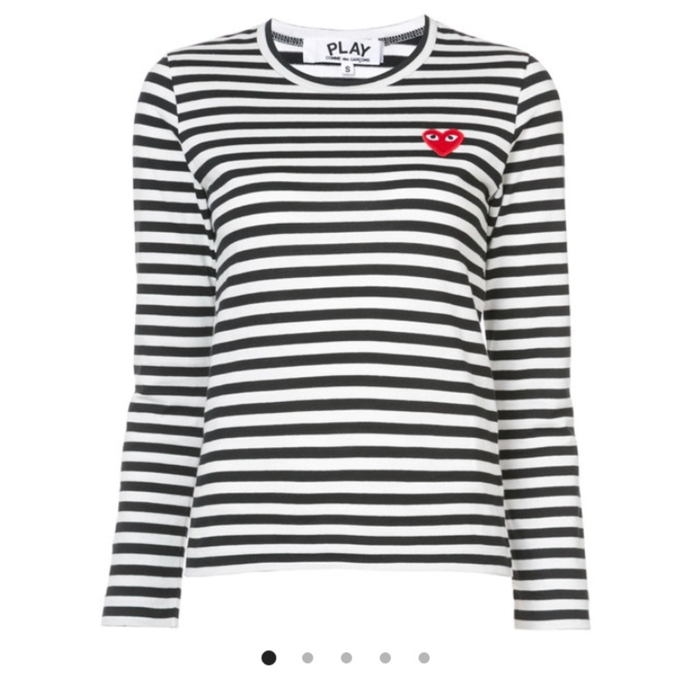Comme des Garçons striped shirt